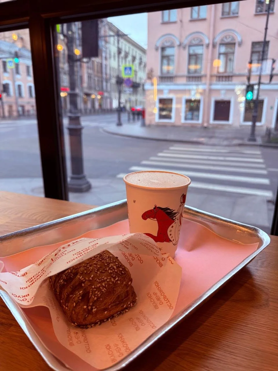 My First Morning in St. Petersburg: Snow, Silence, and the Smell of Fresh Bread