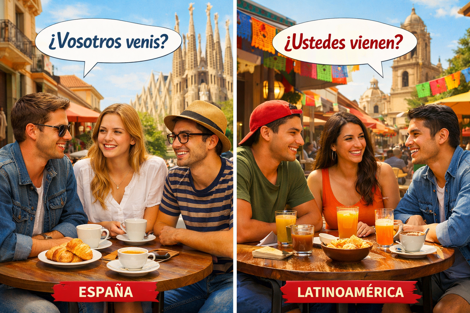 Vosotros vs. Ustedes: Understanding Regional Differences in Spanish Pronouns