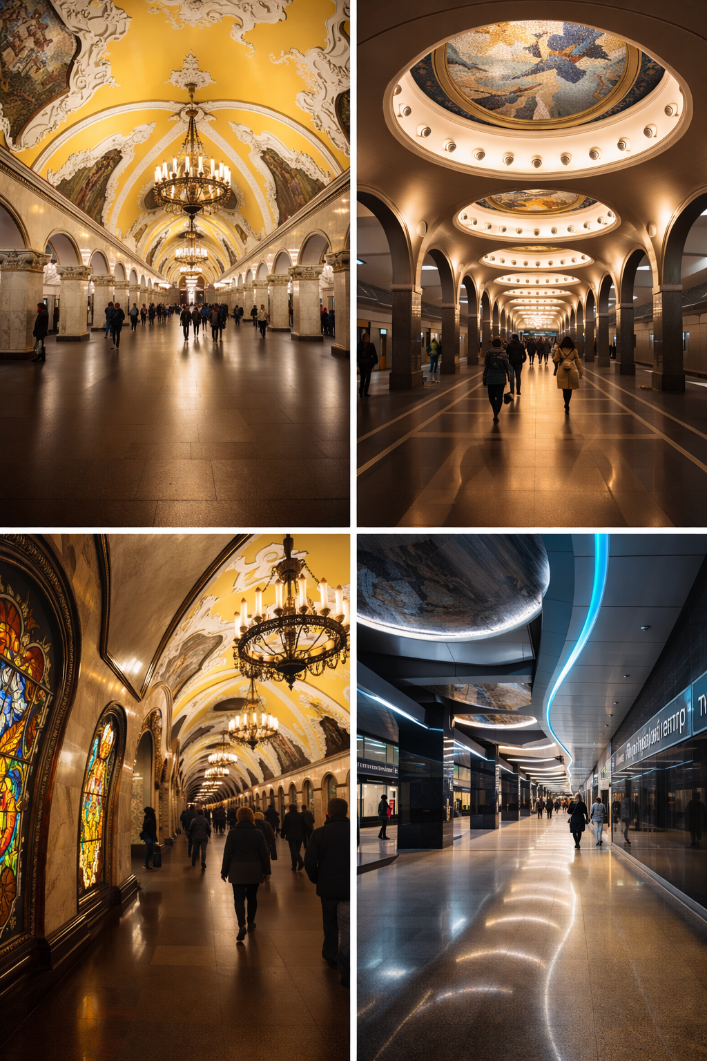 THE MOST BEAUTIFUL MOSCOW METRO STATIONS: HISTORY, SECRETS, AND RUSSIA’S UNDERGROUND PALACES