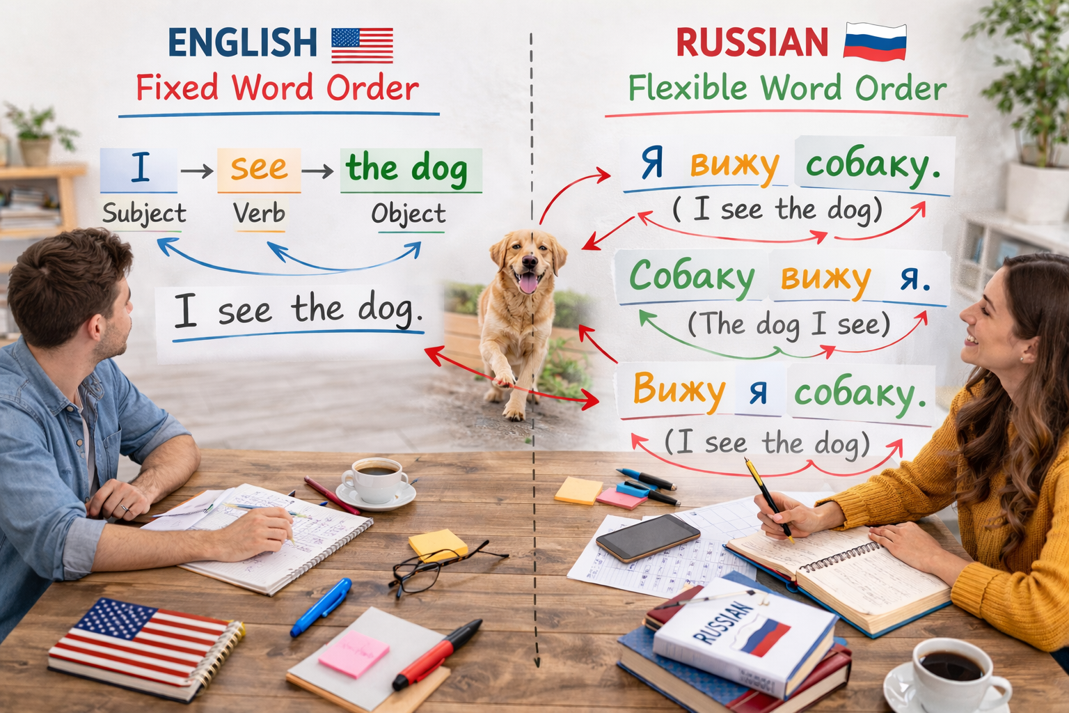 How Russian Grammar Differs from English: 5 Key Differences Every Learner Must Know