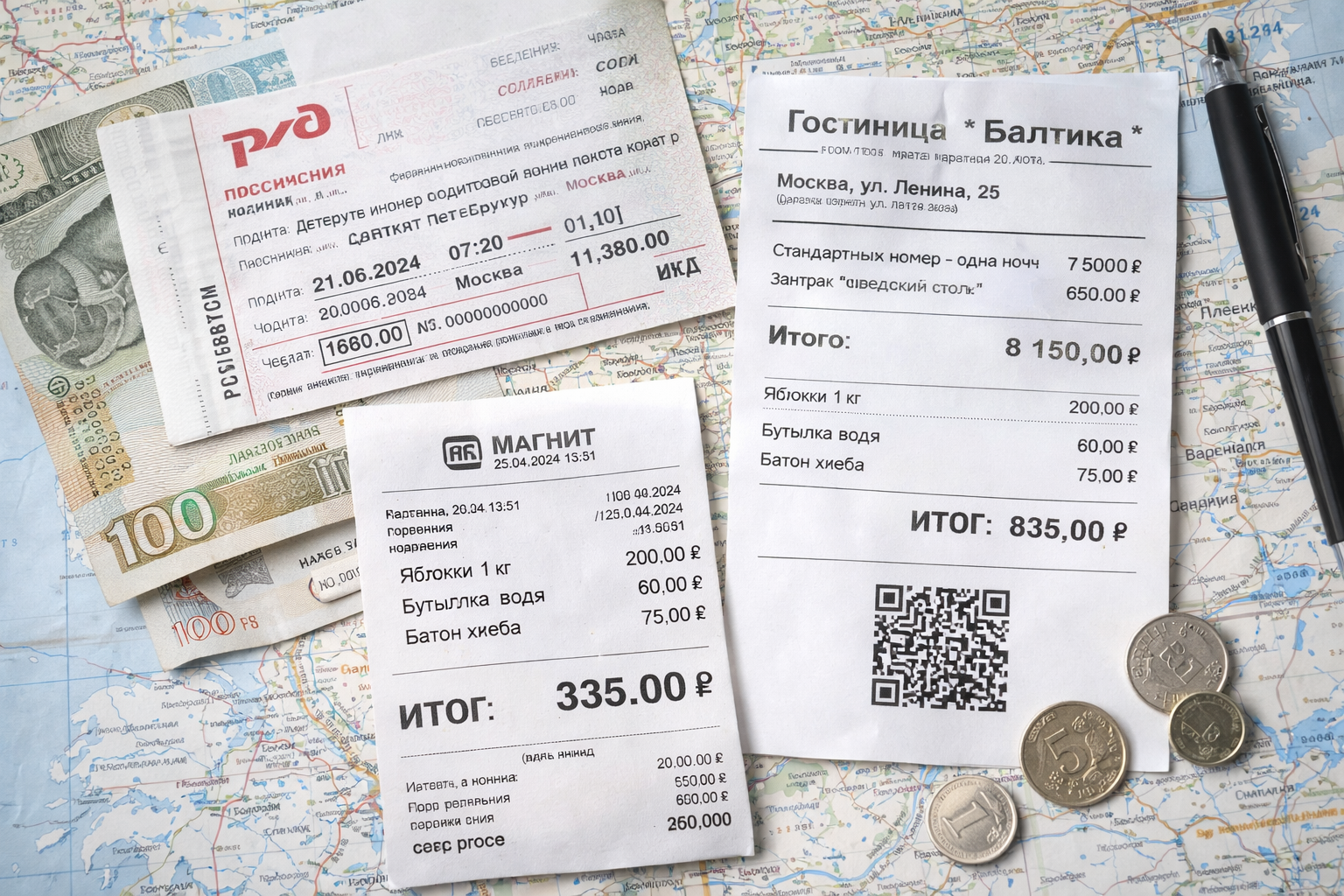 Russian Numbers and Counting: From 1 to 1,000,000