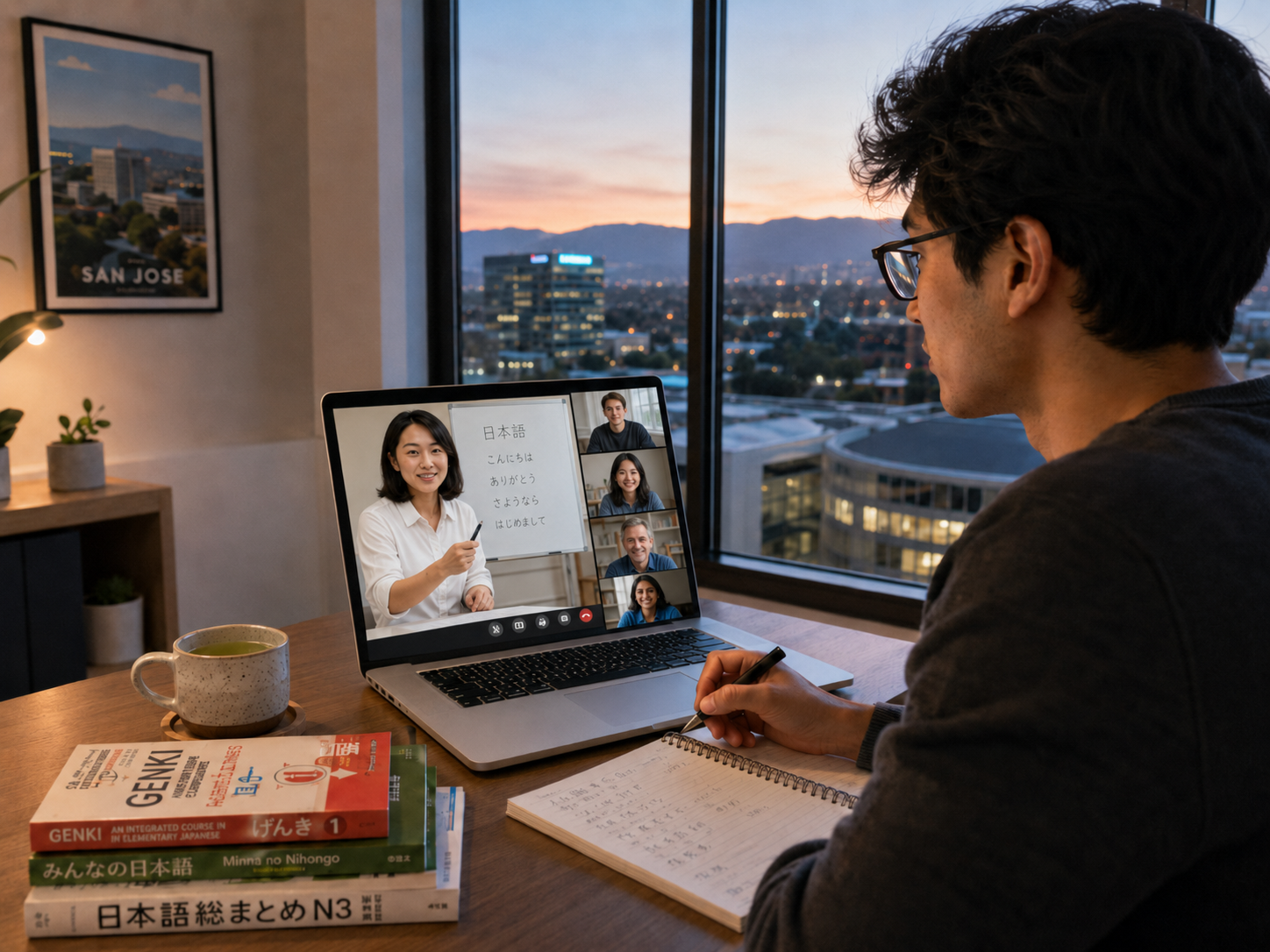 Best Online Japanese Classes for Students in San Jose