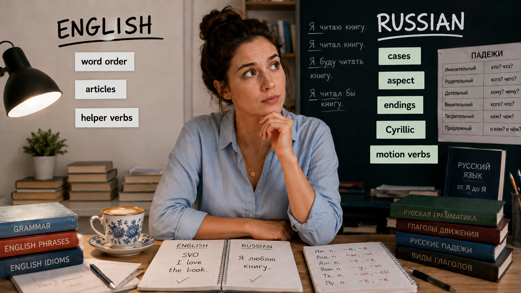 What Makes Russian So Different From English
