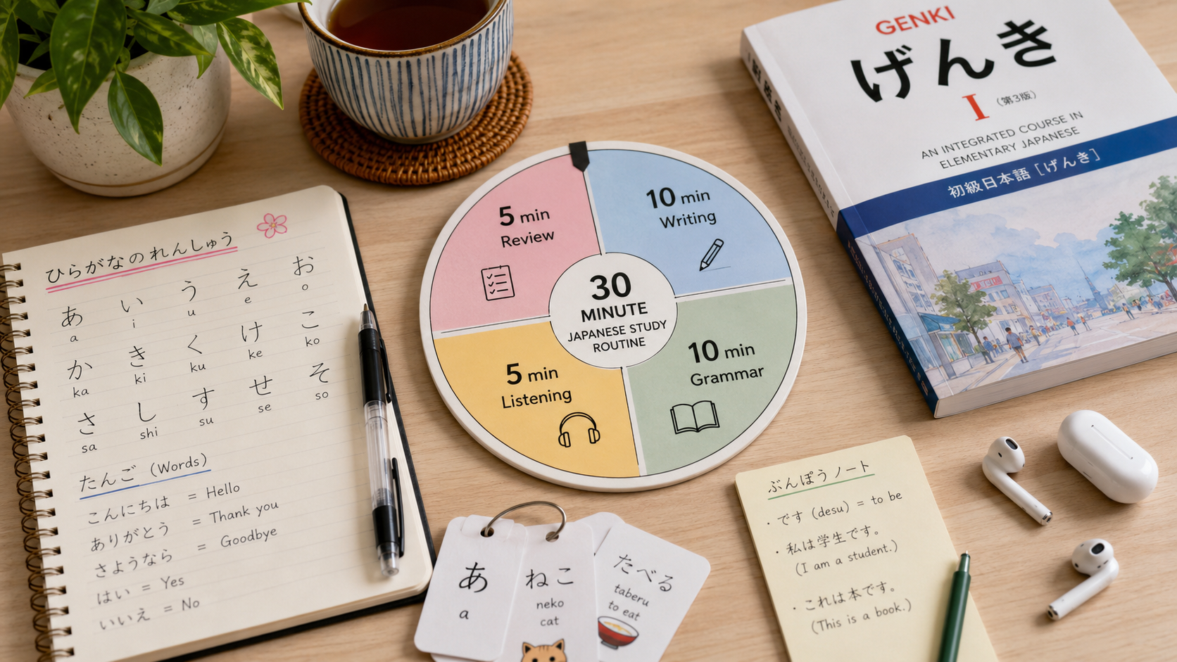 The Best Study Routine for Beginner Japanese Learners