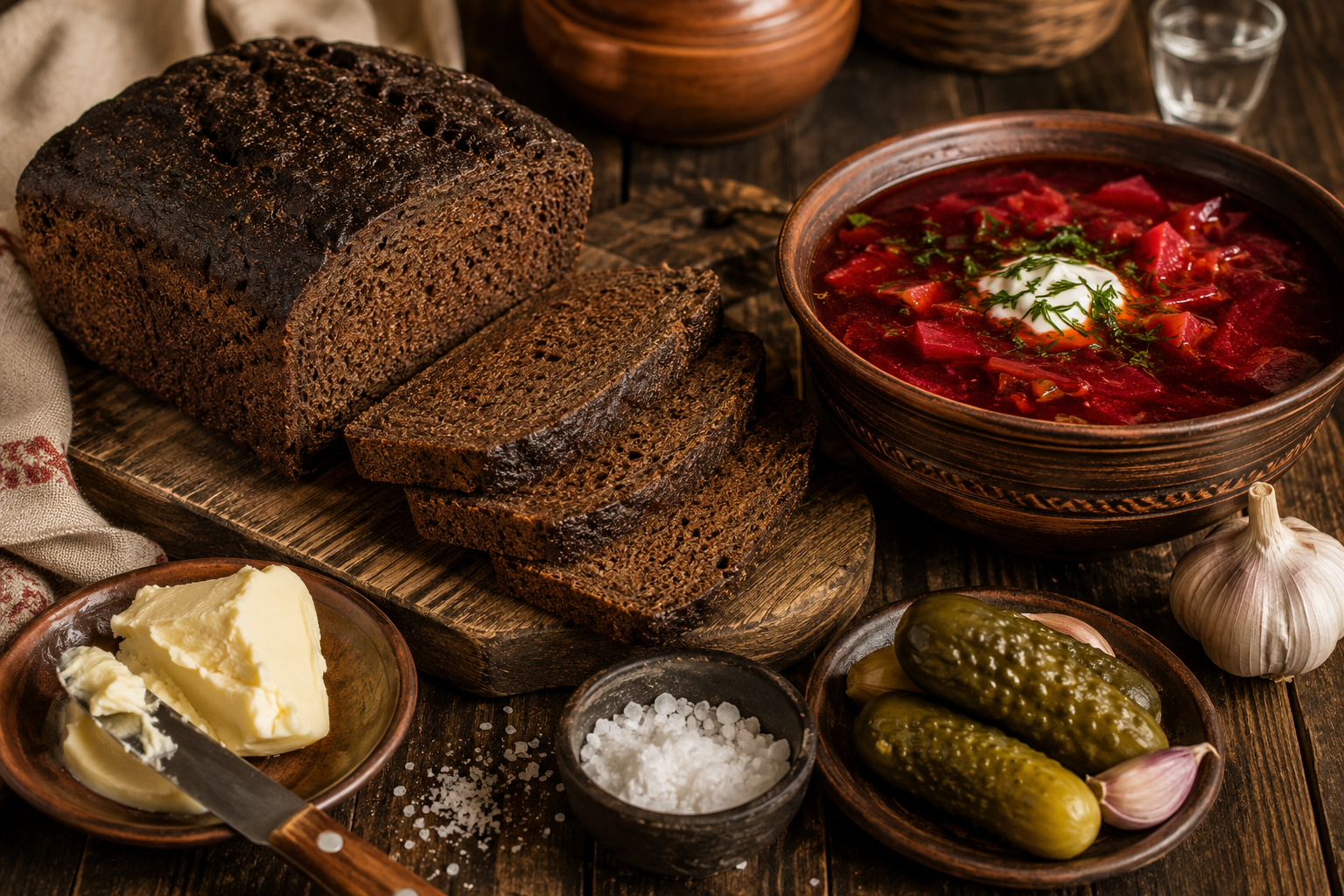 Russian Black Bread: What It Is and Why Russians Are So Proud of It