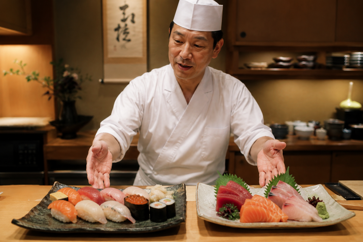Sushi vs Sashimi: What's Actually the Difference?
