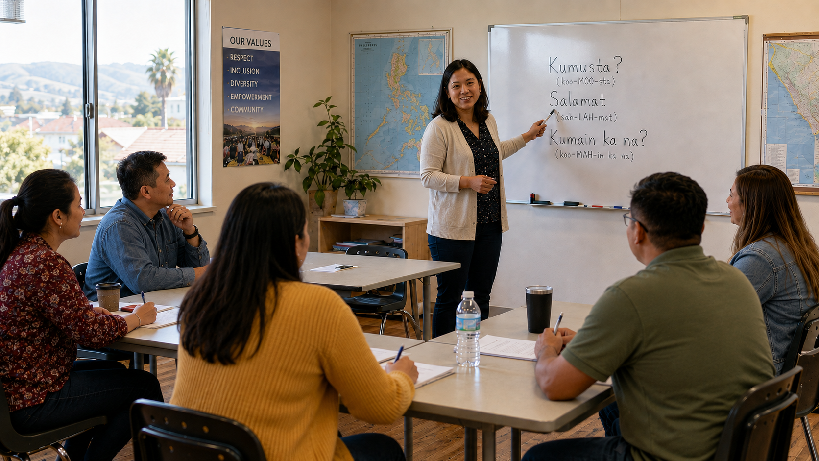 Learning Tagalog in Vallejo: Classes and Resources for Adults
