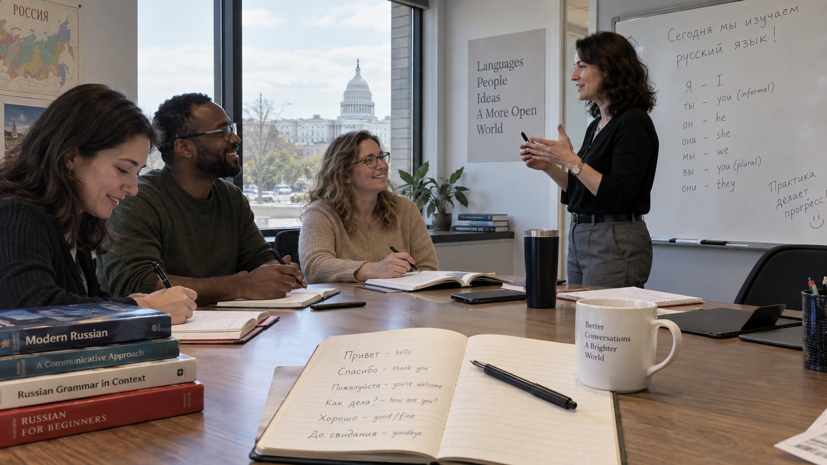 Russian Classes in Washington, DC: A Guide for Adult Learners