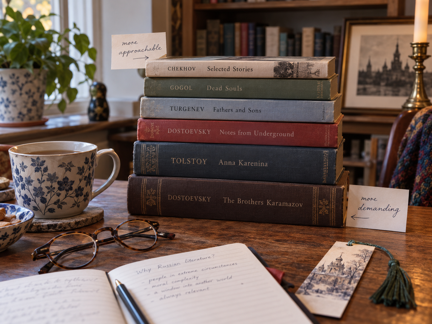 The Best Russian Novels for English Speakers (Ranked by Approachability)