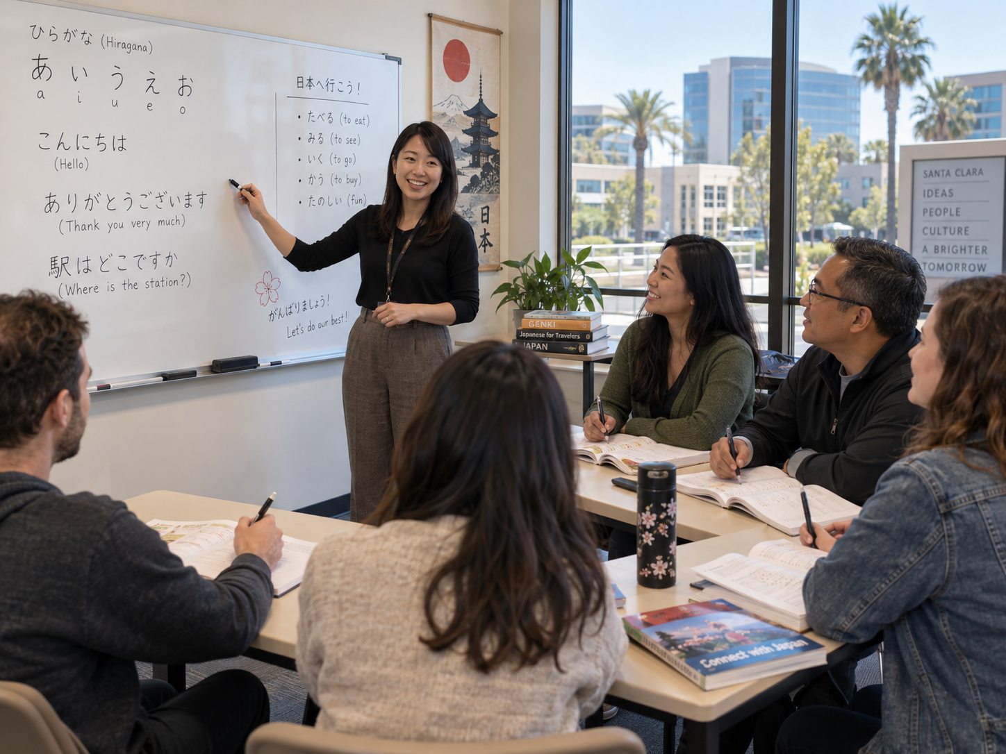 Learning Japanese in Santa Clara: Classes for Beginners, Travelers, and Japan Enthusiasts