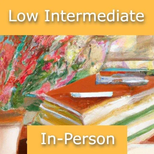 In person Low Intermediate Italian Friday 10:00am - 11:00am PST (July 24th to August 28th) The class size is 3-6 students. Instructor: Francesca