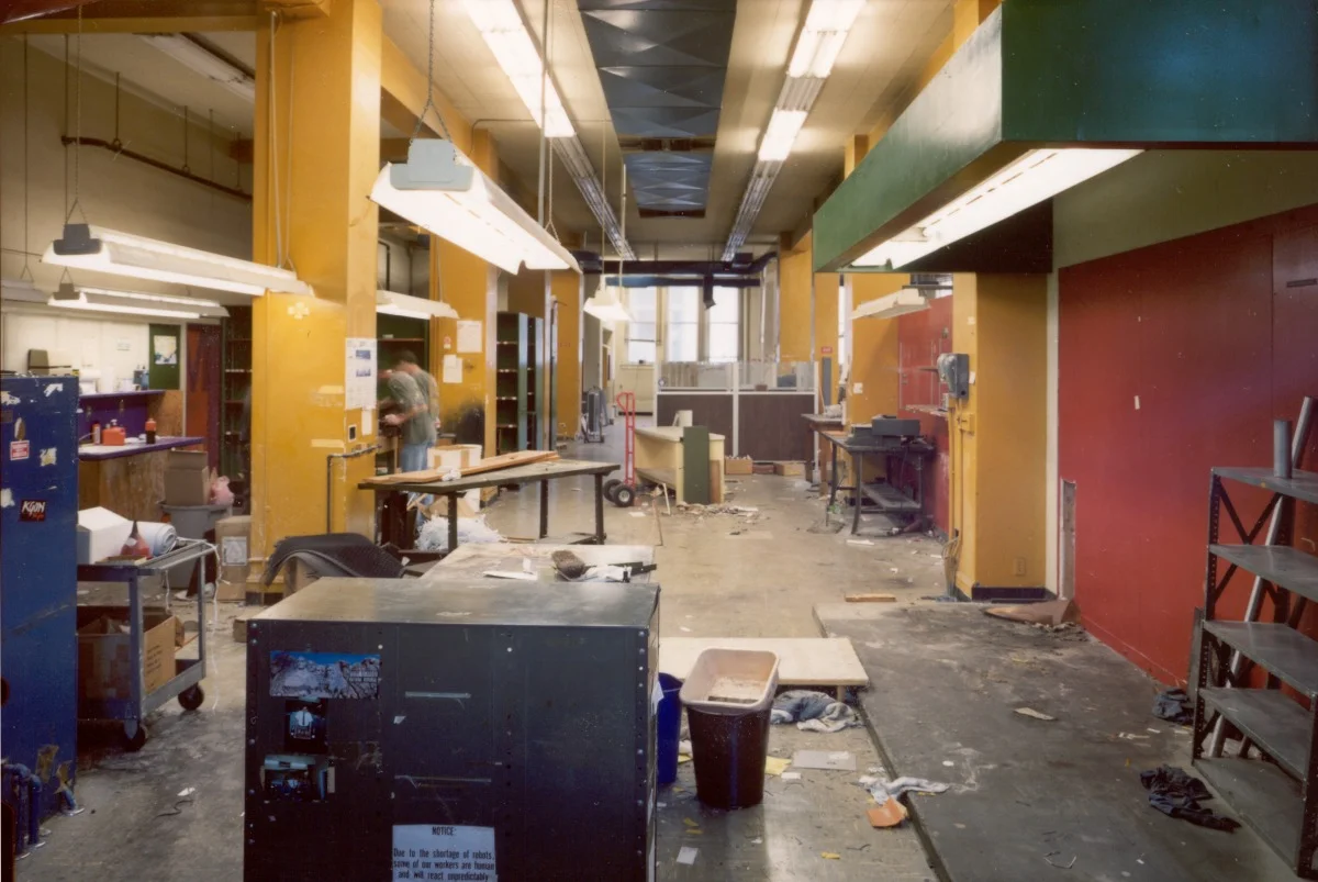 Building condition when we purchased!