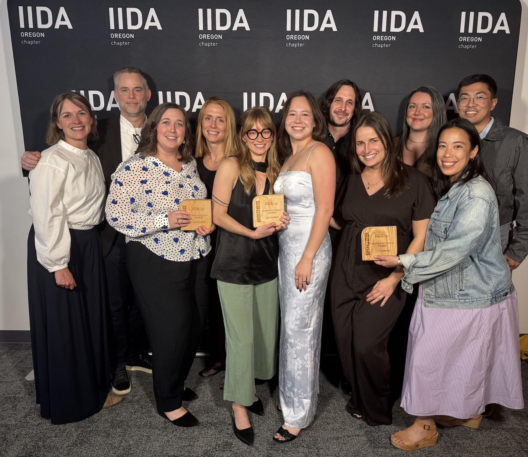 Hacker receives six awards the IIDA Oregon 2026 Design Excellence Awards 