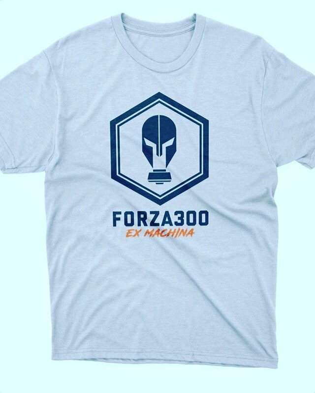 FORZA 300 EX MACHINA 
PRE ORDERS for $30.00
#mynewteeshirtsdesign#forza300brand