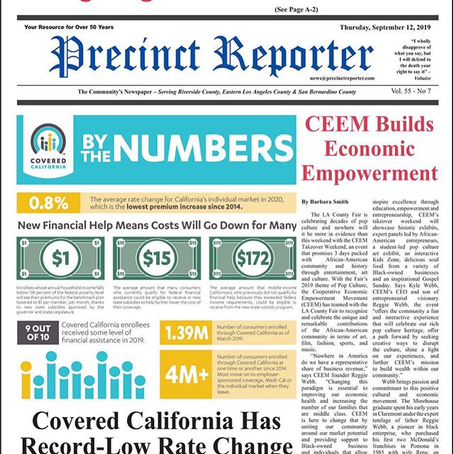 Thank you #precinctreporter for covering @ceemcoop. We&rsquo;ll be posting this week highlights from our weekend takeover at the @lacountyfair