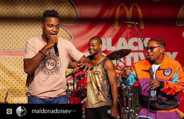 @rujohnnation took over the stage at the @lacountyfair This freestyle set was sooo lit 🔥 with @ray_wimley @maldonadoiseverywhere @kingbach