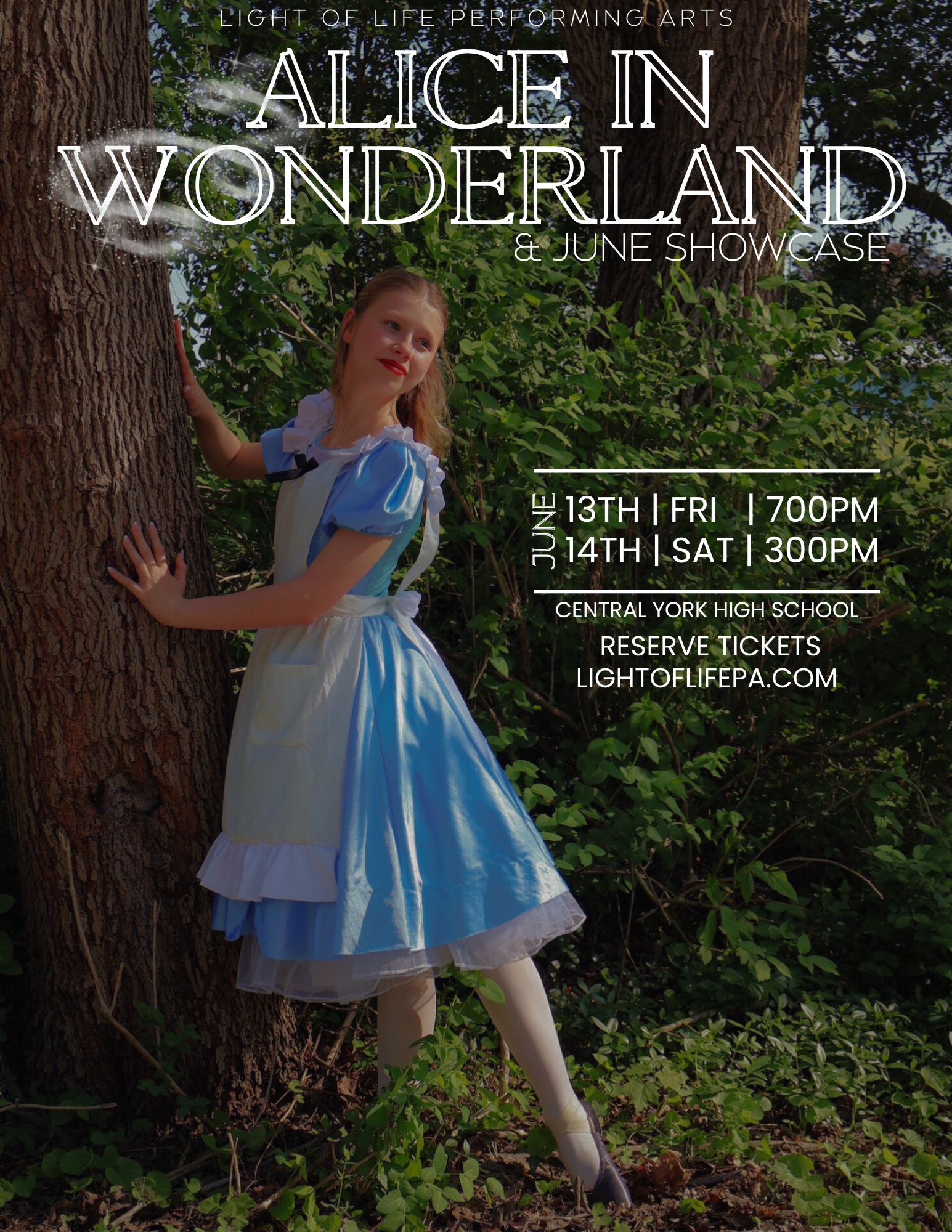 LOLPA | Alice in Wonderland & June Showcase 2025 DVD Combo - Friday 6/13 & Saturday 6/14