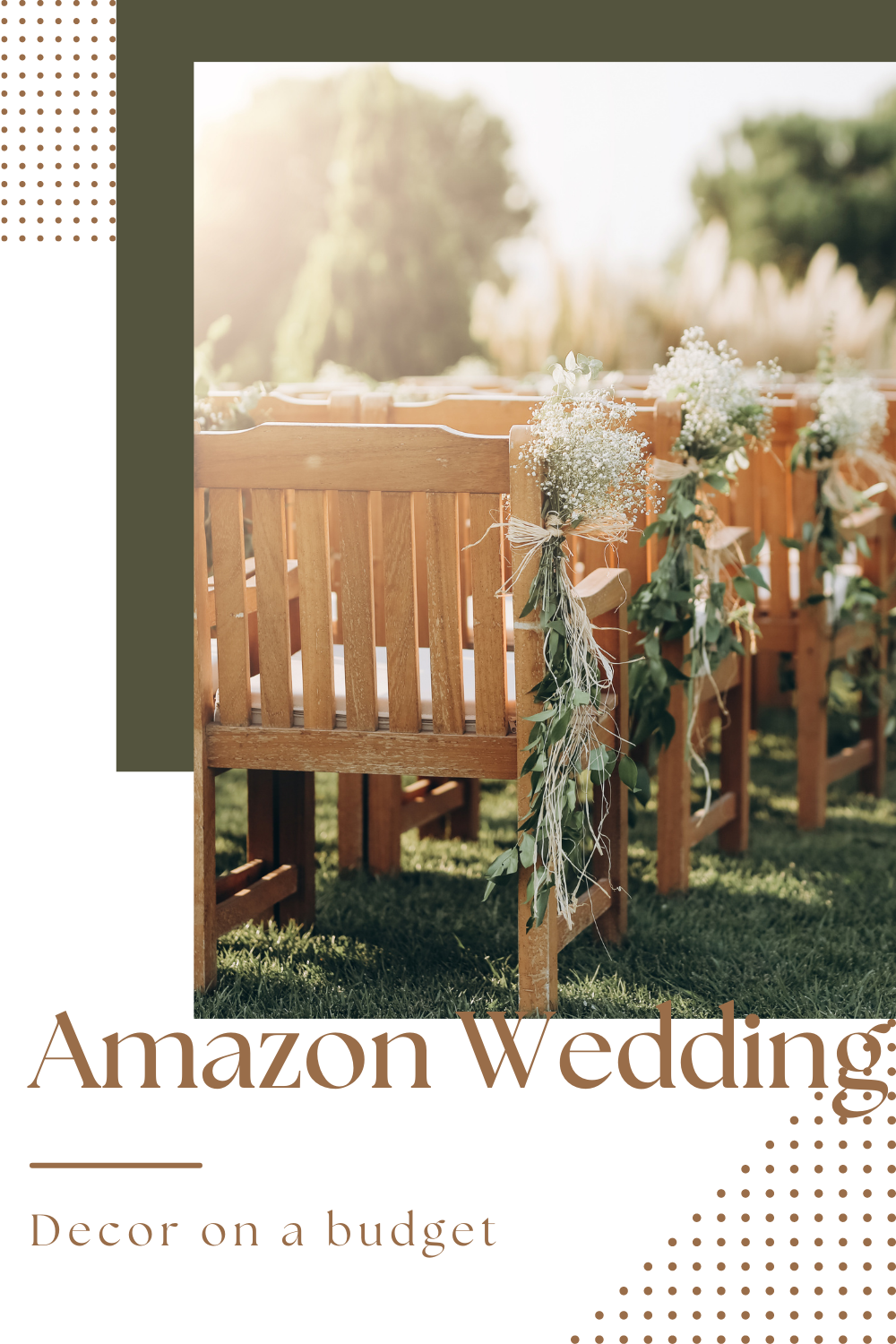 Amazing Amazon Wedding Decor