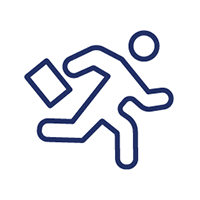 man with briefcase icon