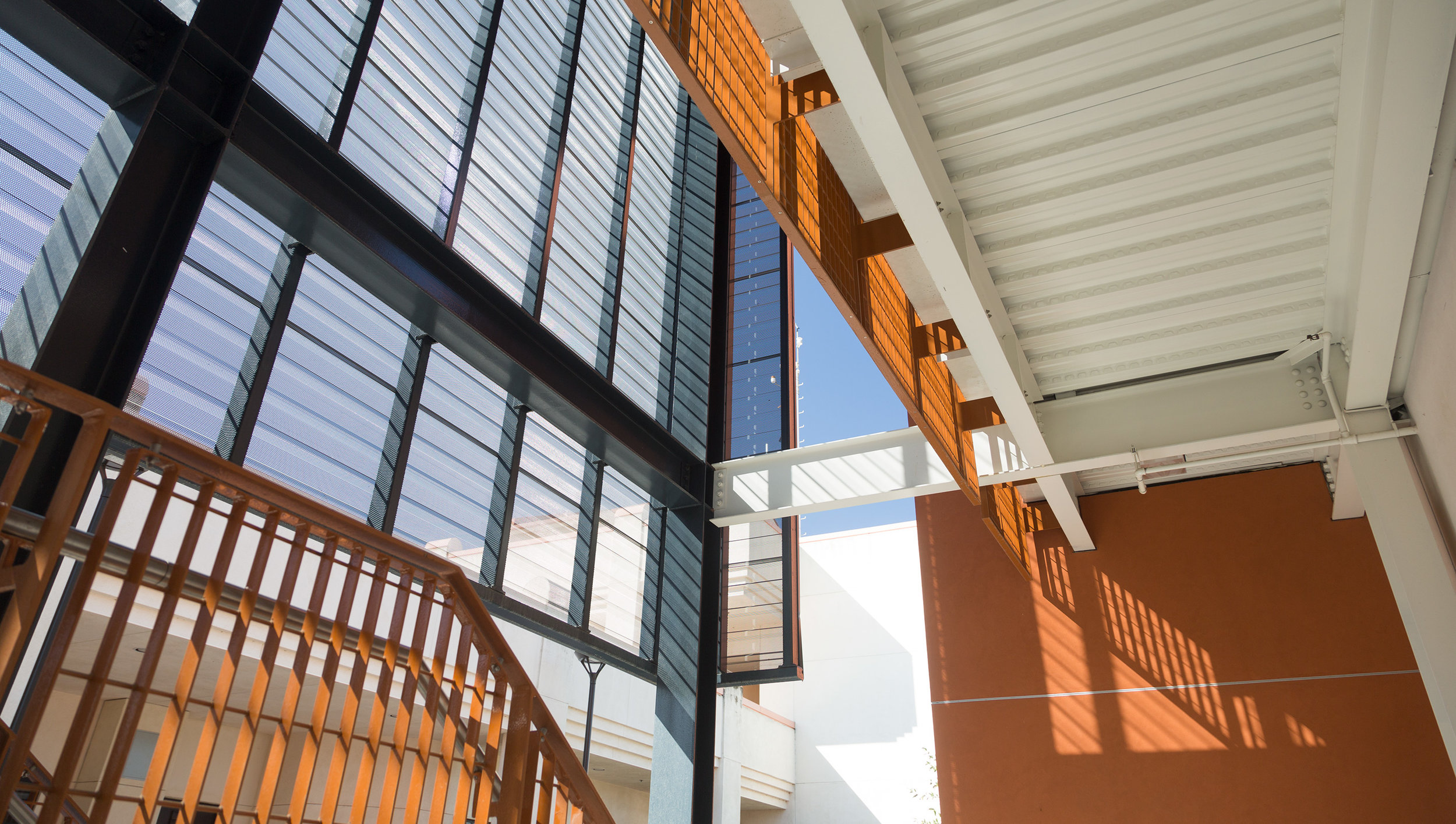 interior of building at Las Positas College