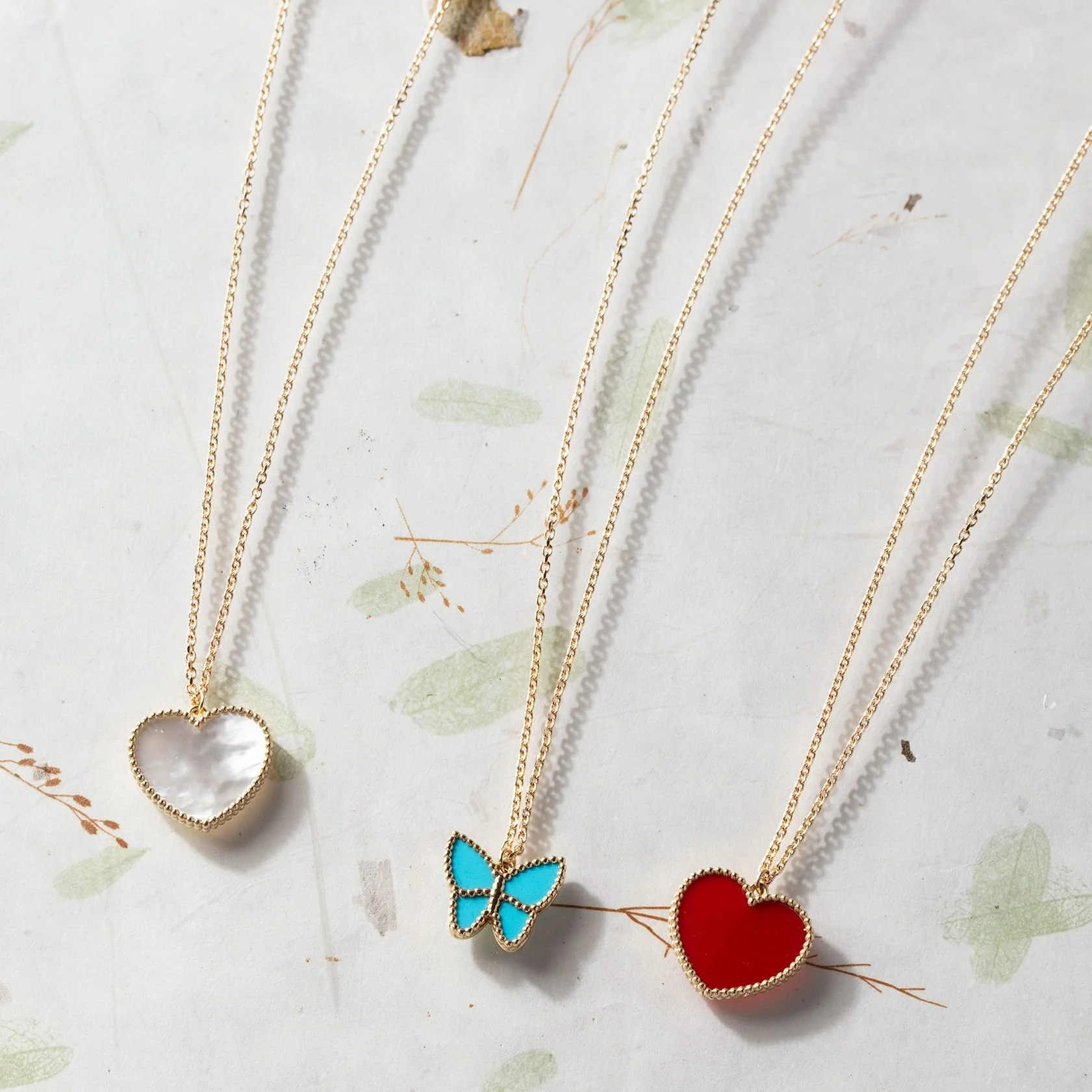 Heart Stone Necklace