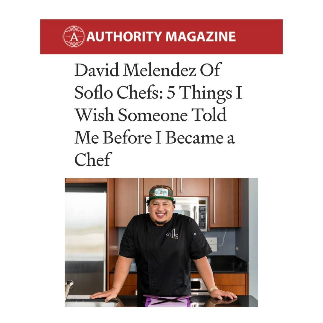 Authority Magazine sat down to chat with Chef David about his career experiences. Check out the link in bio to see what five things he wished someone had told him before becoming a chef. ⁠
⁠
Thanks for the feature @chefvicky! ⁠
.⁠
.⁠
.⁠
.⁠
.⁠
.⁠
#che