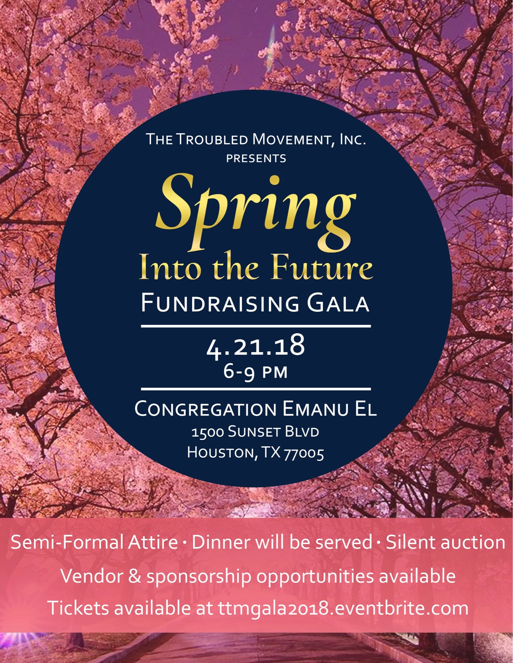 "Spring Into the Future" Second Annual Fundraising Gala