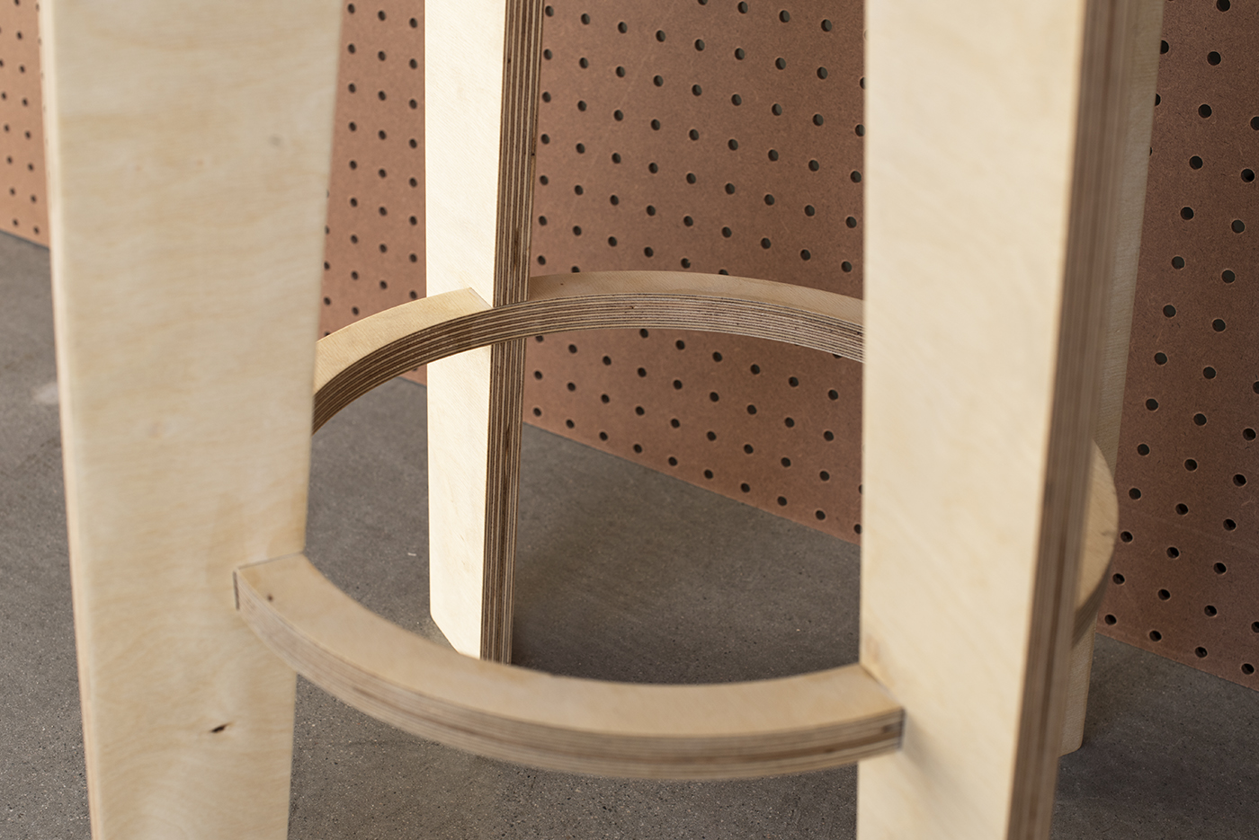 CNC Furniture Stools by Klo Lab