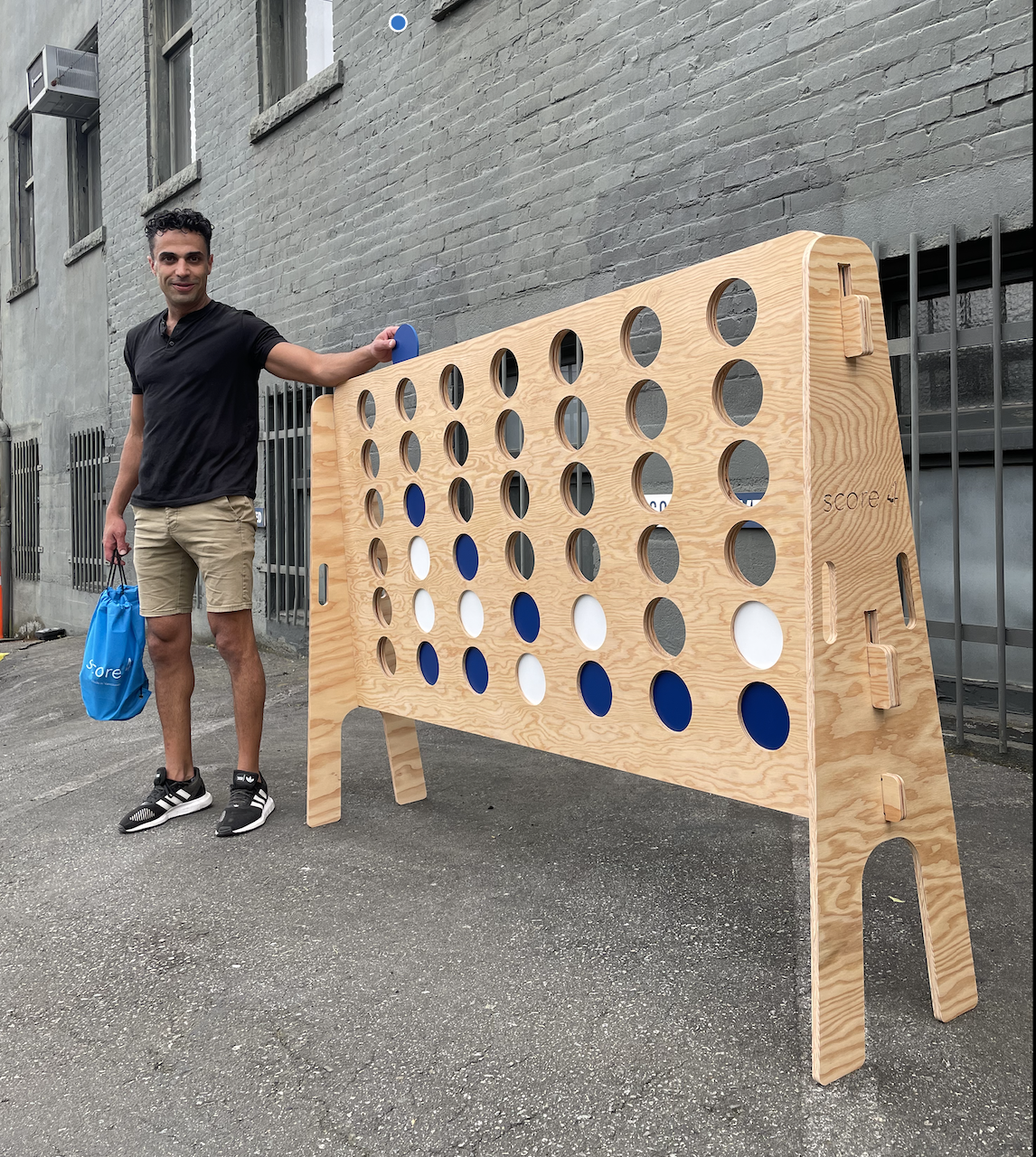 Giant Connect 4 Game- 6 FT x 4 FT
