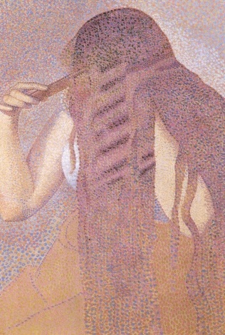 Henri Edmond Cross (1856-1910), La chevelure (ca. 1892)