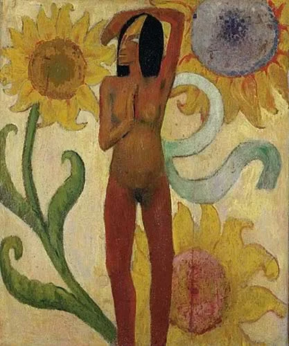 Paul Gauguin (1848-1903), Caribbean Woman (1889)