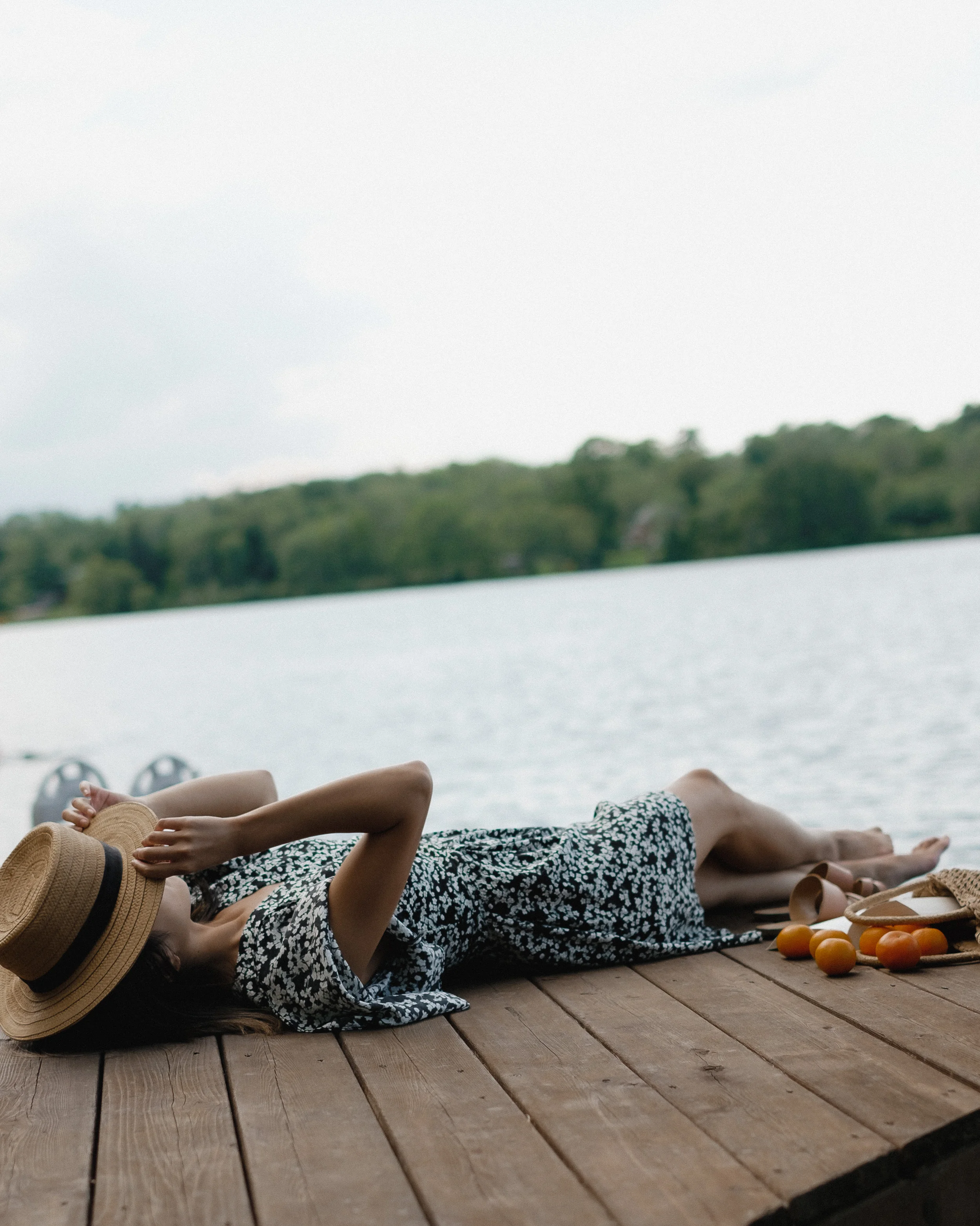 Wearing: dress from Sylvie & Shimmy (similar below), hat from Nordstrom (old, similar below)