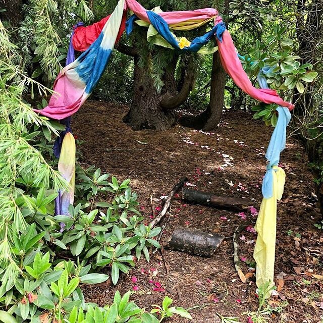 Osoberry Forest K Rainbow Bridge.  Pride in our school.