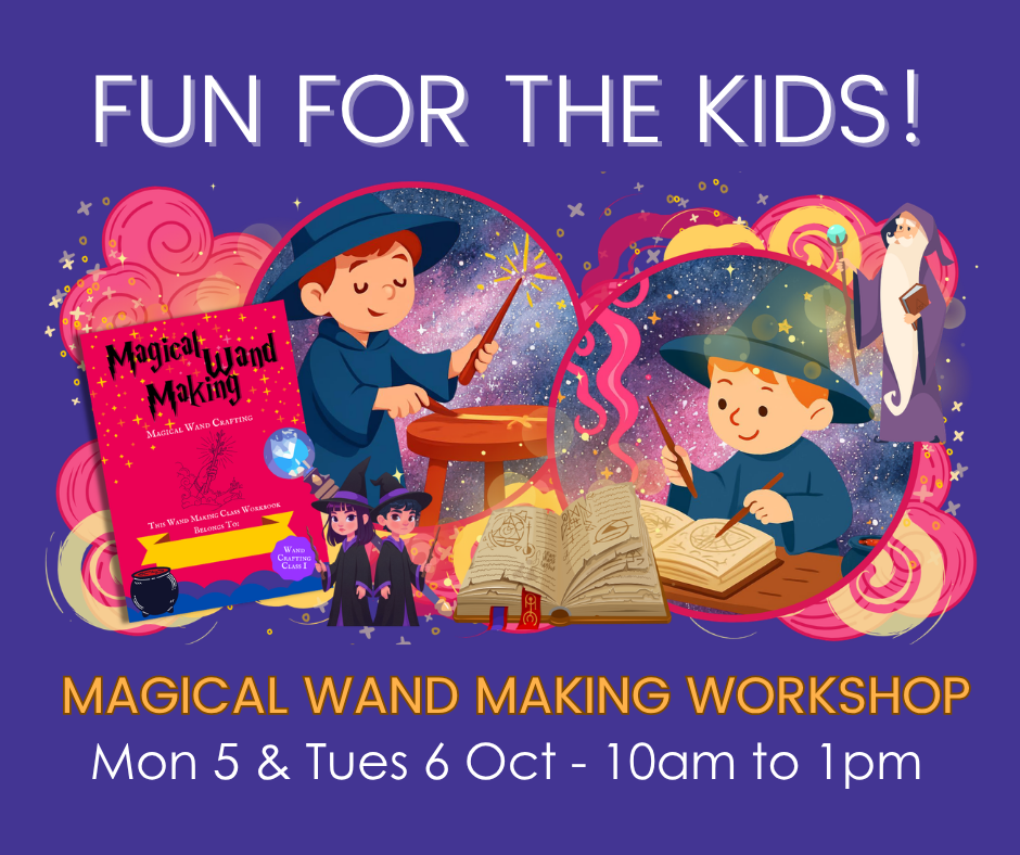 FREE Magical Wand Making Workshop 🪄✨