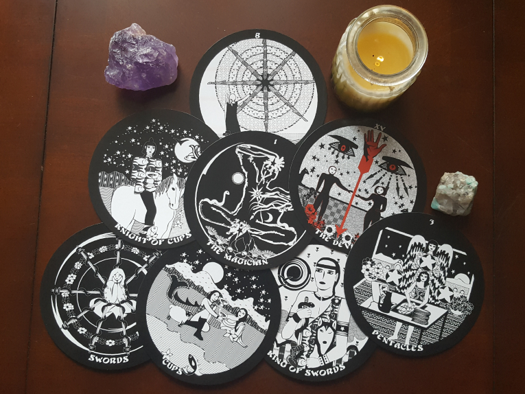 A riot of print and pattern, and check out that Magician!
