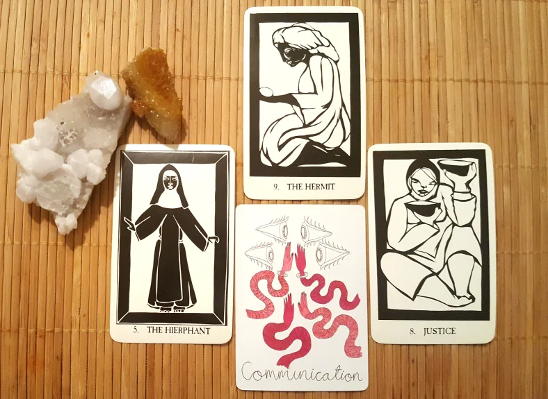 reading from Thea's Tarot and the Vessel Oracle