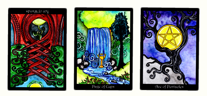 a reading from the Tarot of Trees app