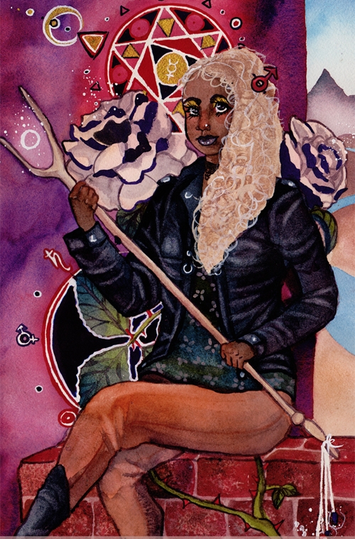 How about this Emperor from the Numinous Tarot?