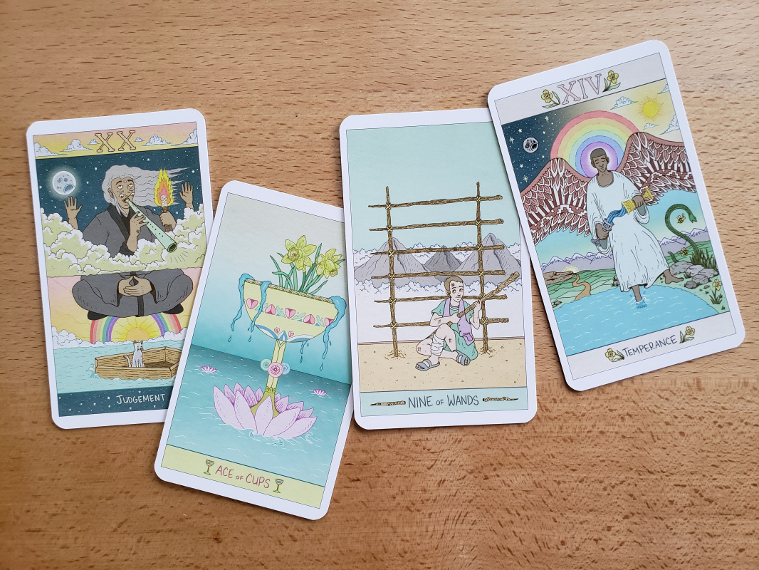 The Temperance card made me well up a bit, no lie.