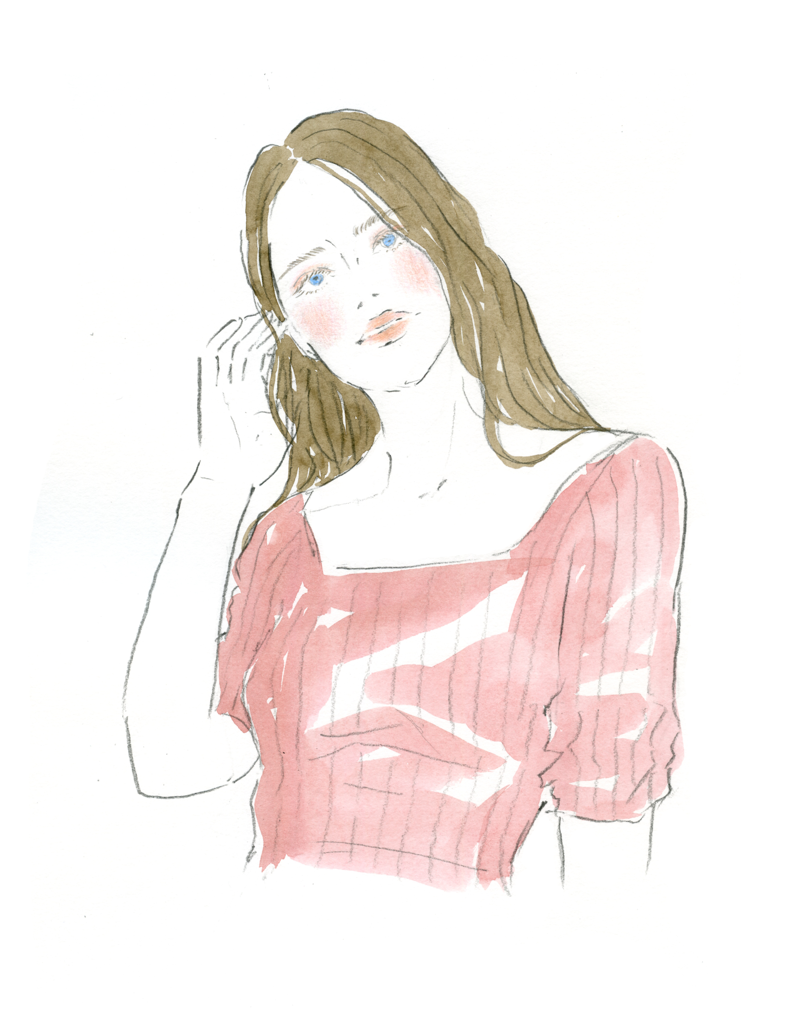 COSMEDECORTE_yurikooyamaillustrationn_Hankyu_elegant_spring.png