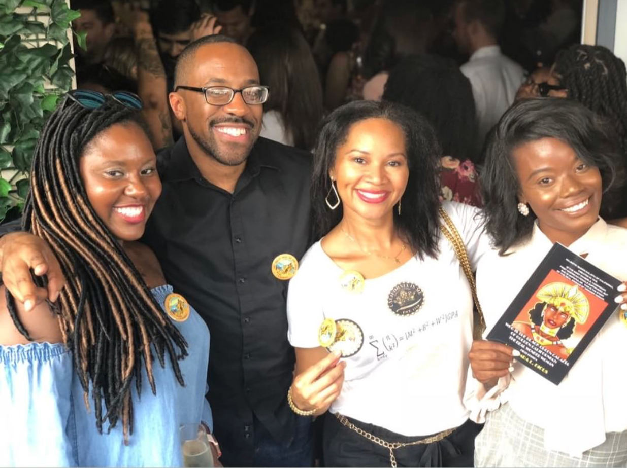 NSBE DC President Dr. King Richard Ezike and Tuskegee University Alumni
