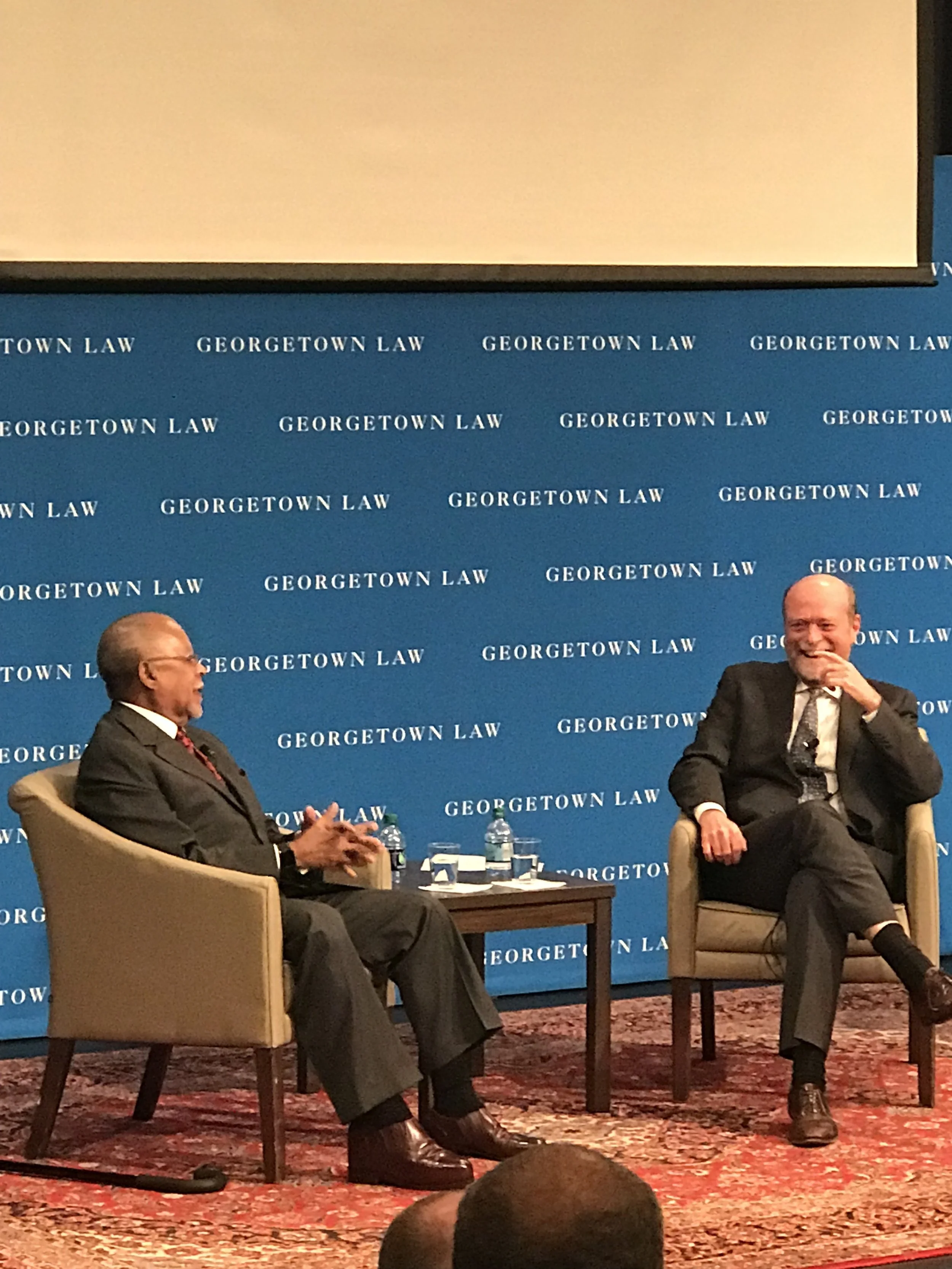 Harvard University Professor Henry Louis Gates, Jr. and Georgetown Law Dean William Treanor Source: CALIFORNIA IS ME