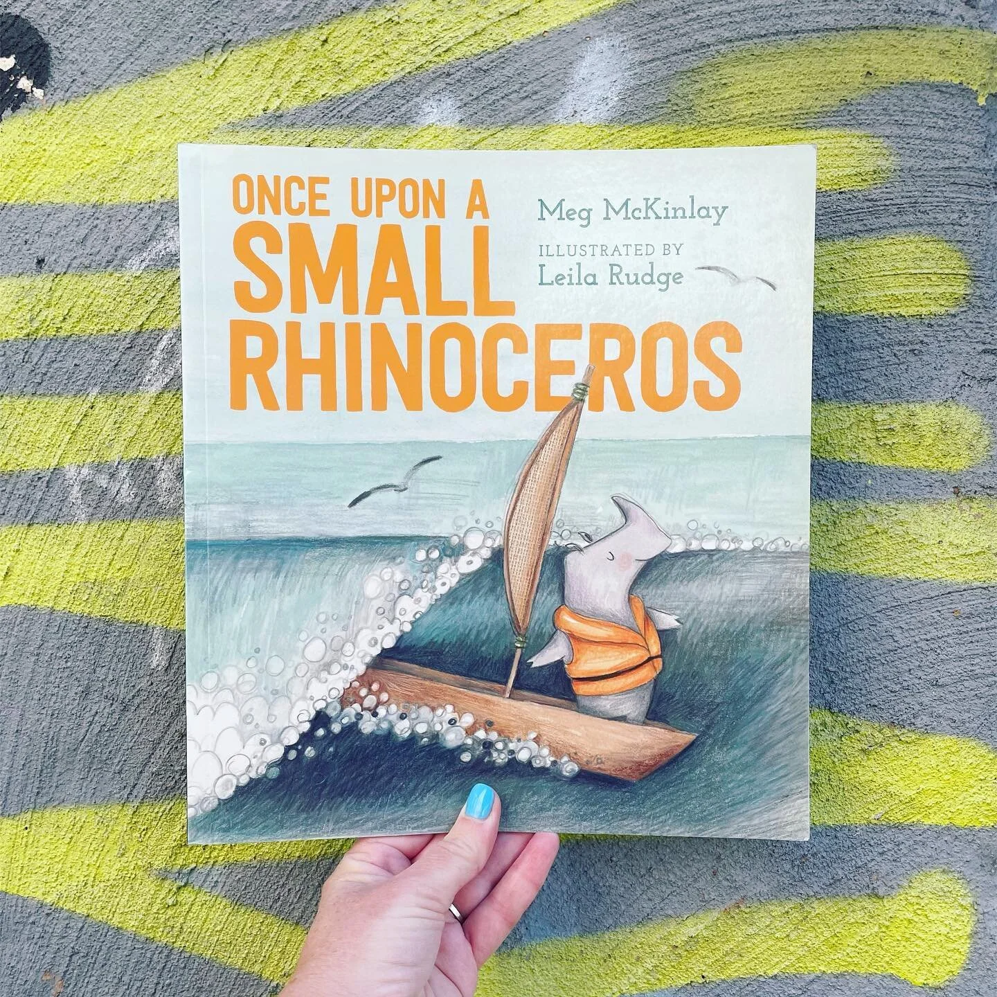 Perfectly happy rolling in mud and grazing for food, the other rhinos don&rsquo;t understand why small rhinoceros dreams of sailing to far off lands. They doubt her abilities and think it&rsquo;s all just too dangerous. But the small rhinoceros never