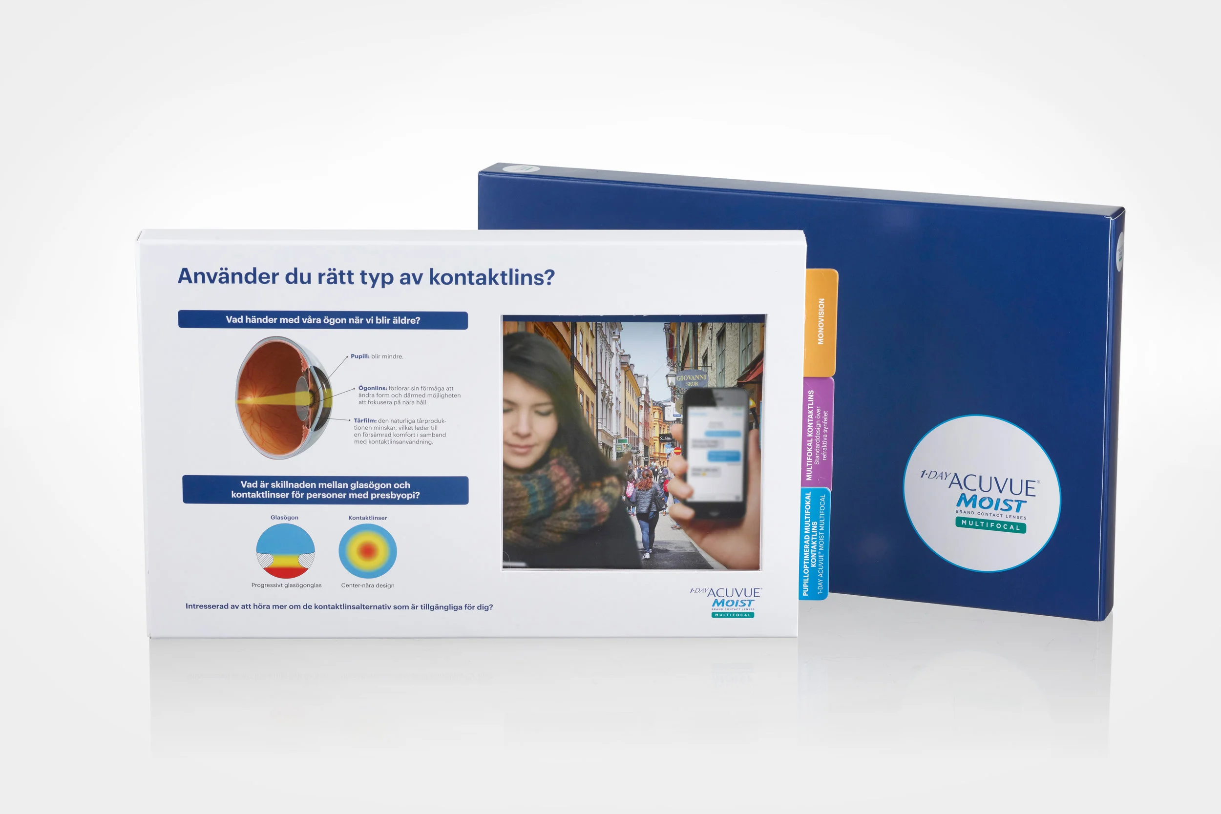  Acuvue Multifocal promotionverktyg för optiker 