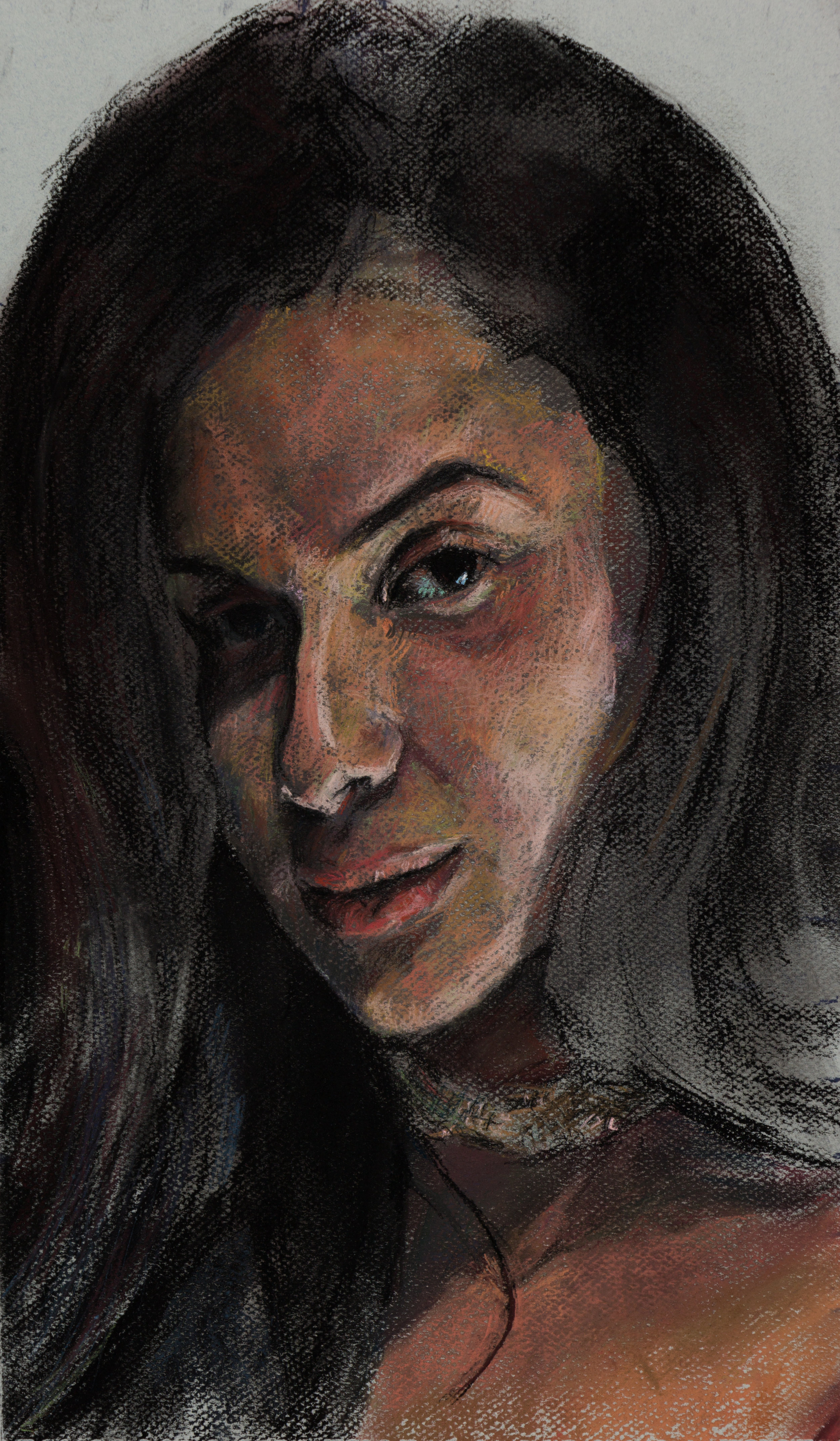 Crista, Oil Minstrel Portrait Study