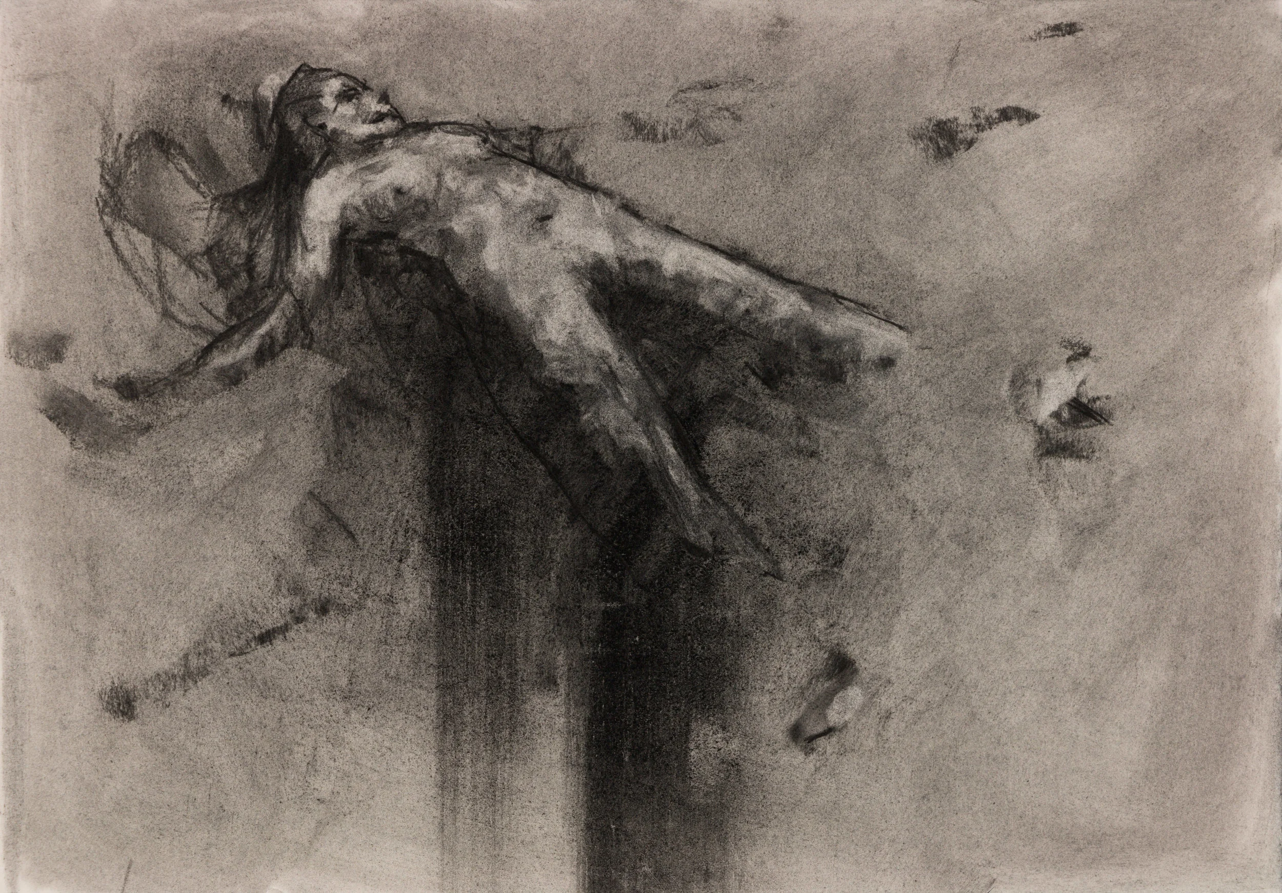 Series : Media : Charcoal on Paper Size : 21.5" by 14.5" Date : May 2018 PURCHASE PRINT (coming soon)