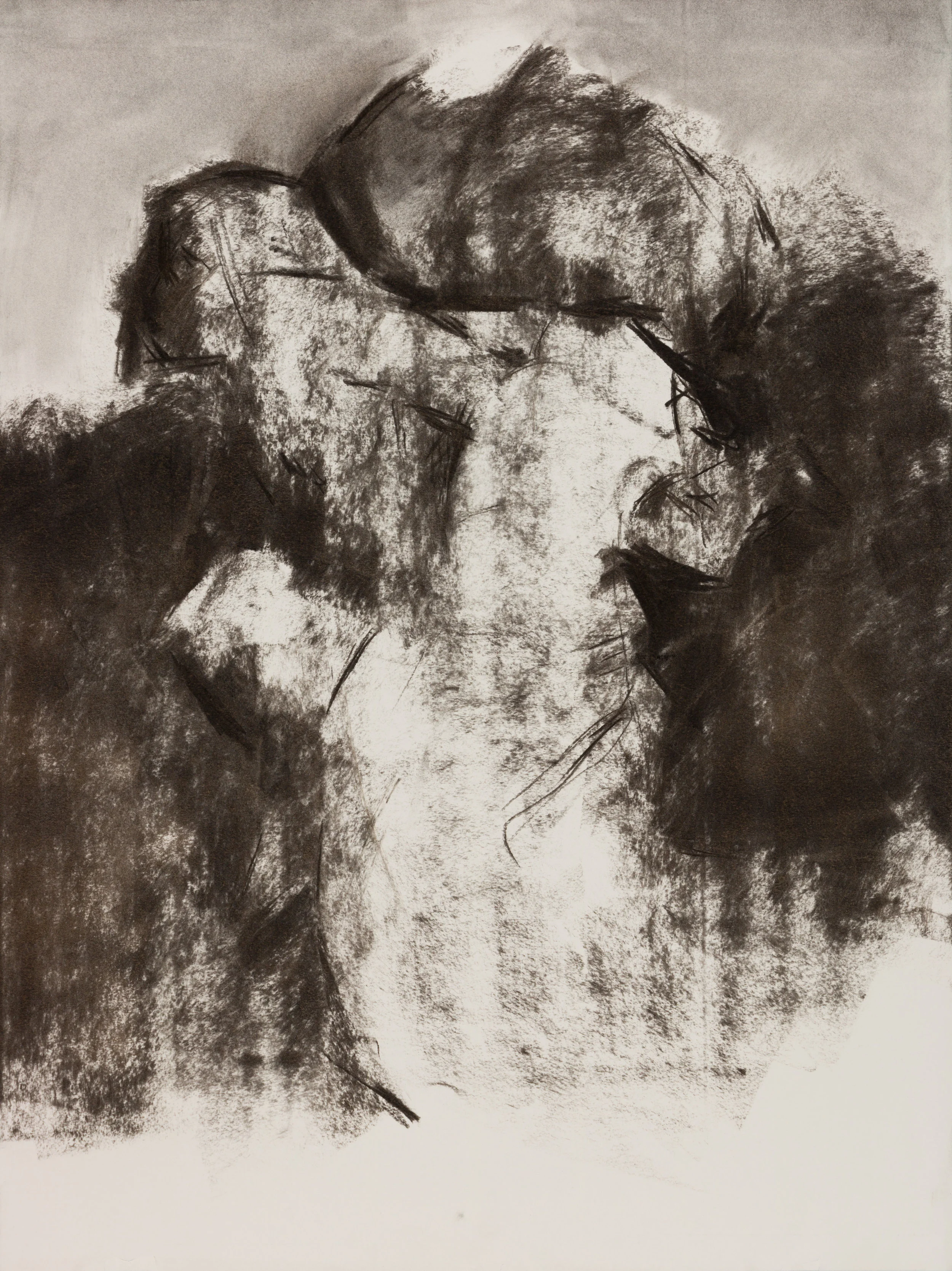Series : Media : Charcoal on Paper Size : 18" by 23.5" Date : Jun 2018 PURCHASE PRINT (coming soon)