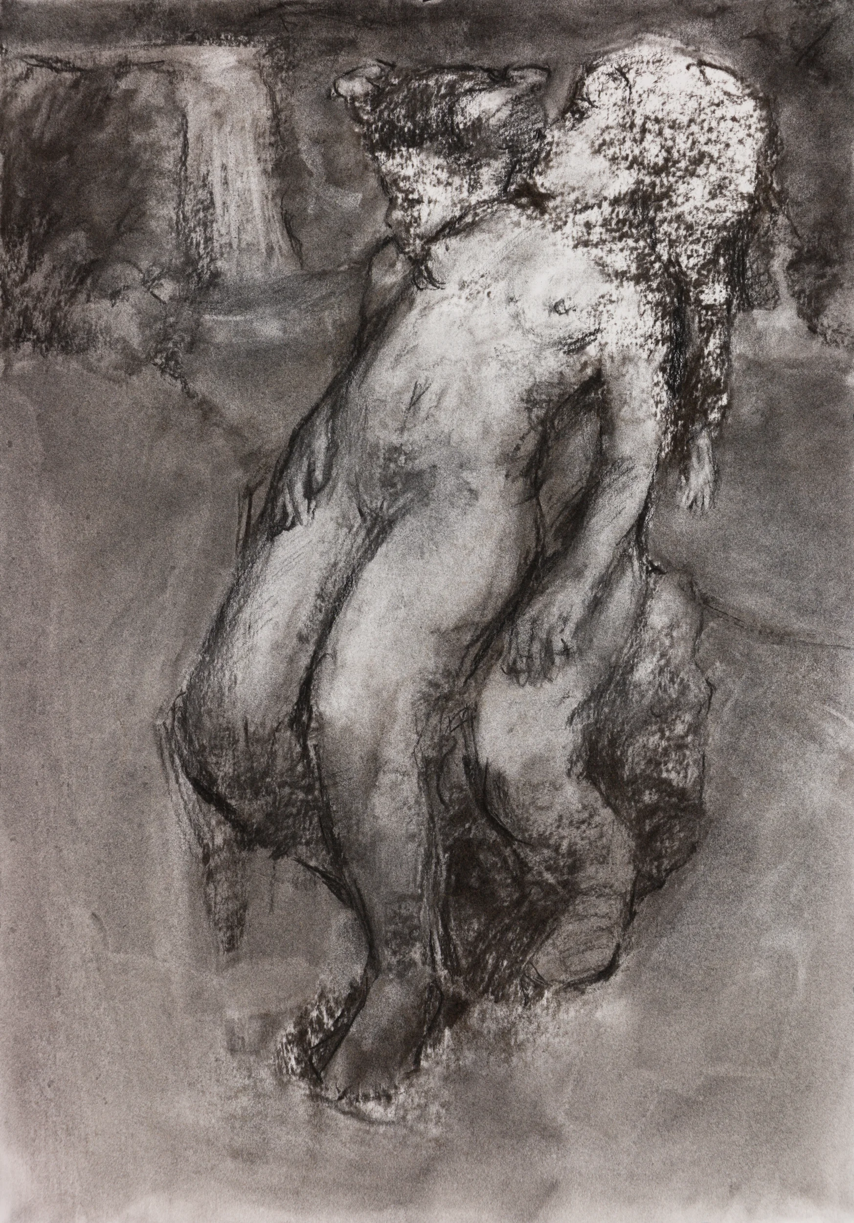 Series : Media : Charcoal on Paper Size : 15" by 22" Date : Jul 2018 PURCHASE PRINT (coming soon)