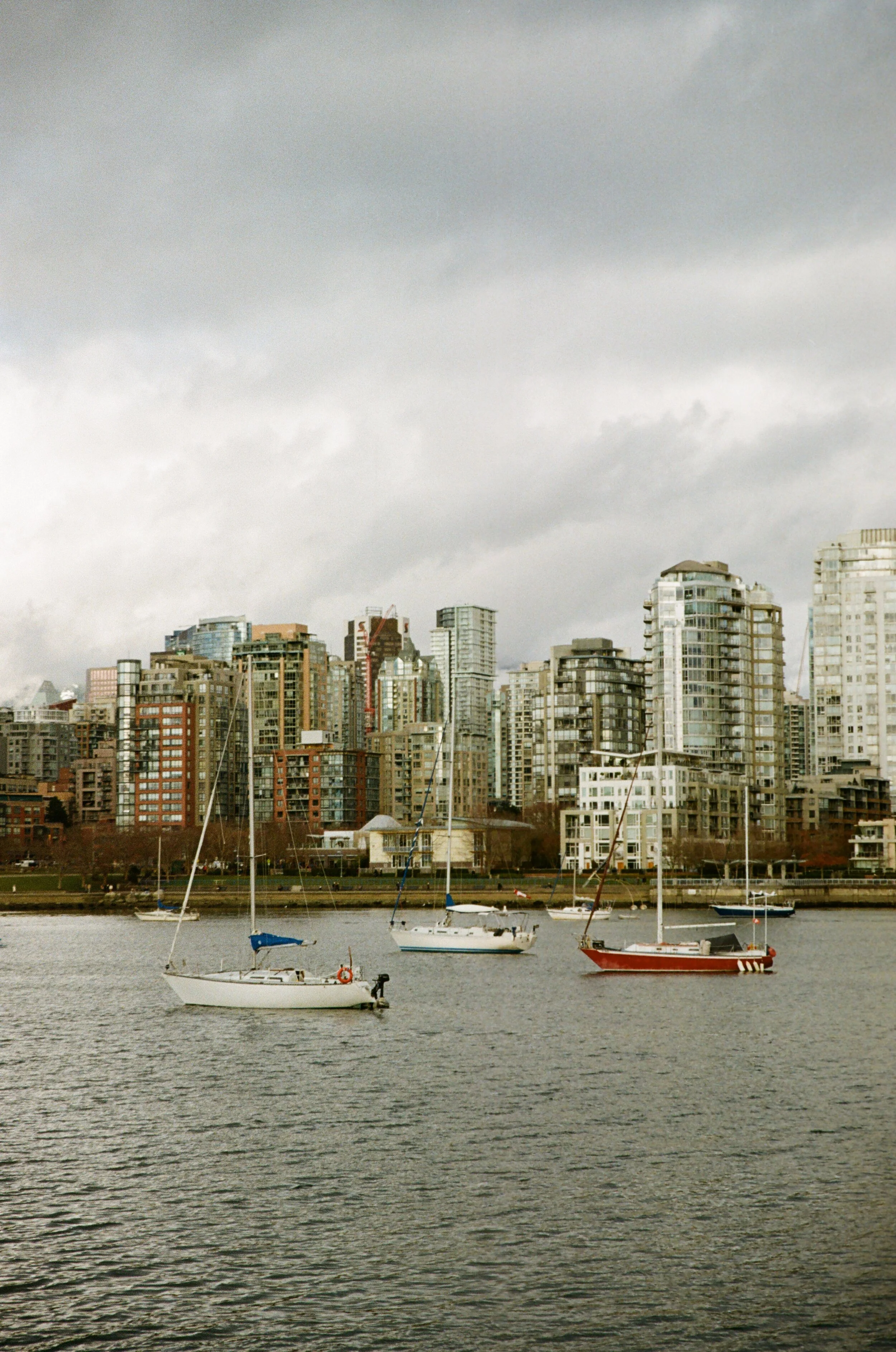 Boats Downtown Vancouver British Columbia