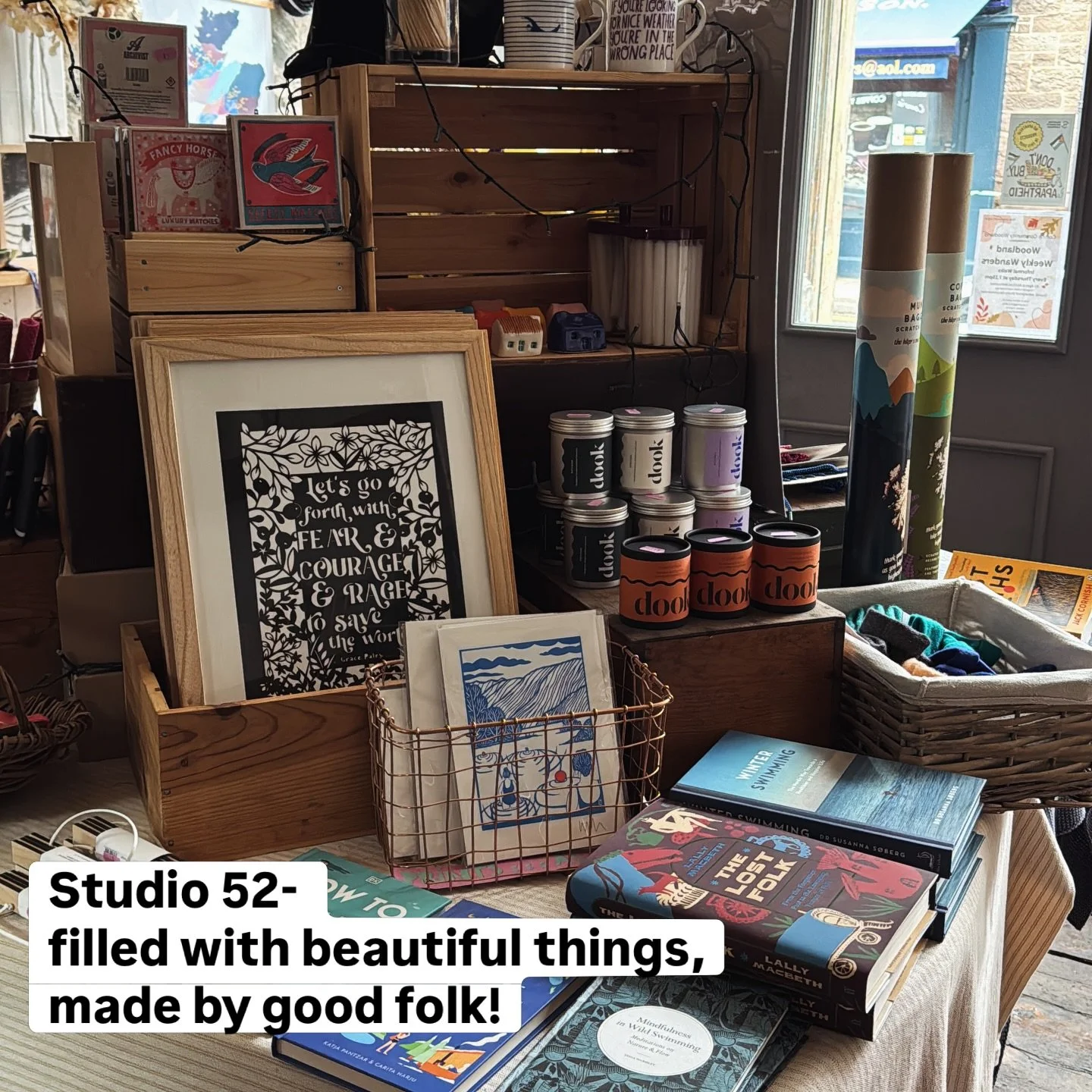 If you&rsquo;re in need of beautiful things from brilliant small businesses to gift to the best people in your life&hellip;.
we&rsquo;ve got you covered! 
.
#Studio52Store #comrie #perthshire